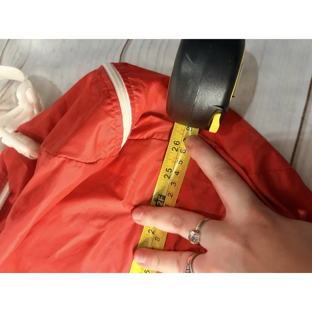 Vintage Timberland Weathergear Red Nylon Duffel Bag Packable‎ Gym Travel